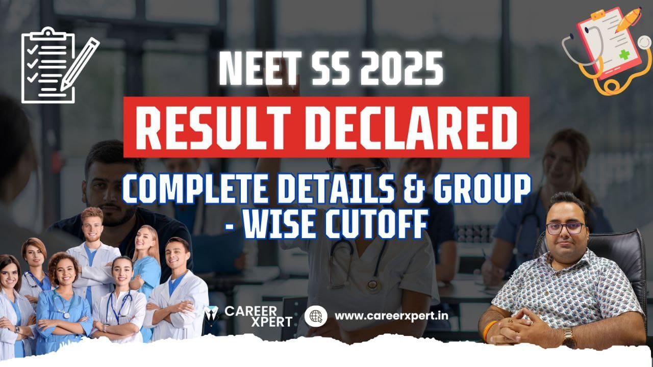 neet ss 2025 result is finally declared. check group-wise cutoff, qualifying criteria, key highlights, and important details explained briefly for counselling preparation.