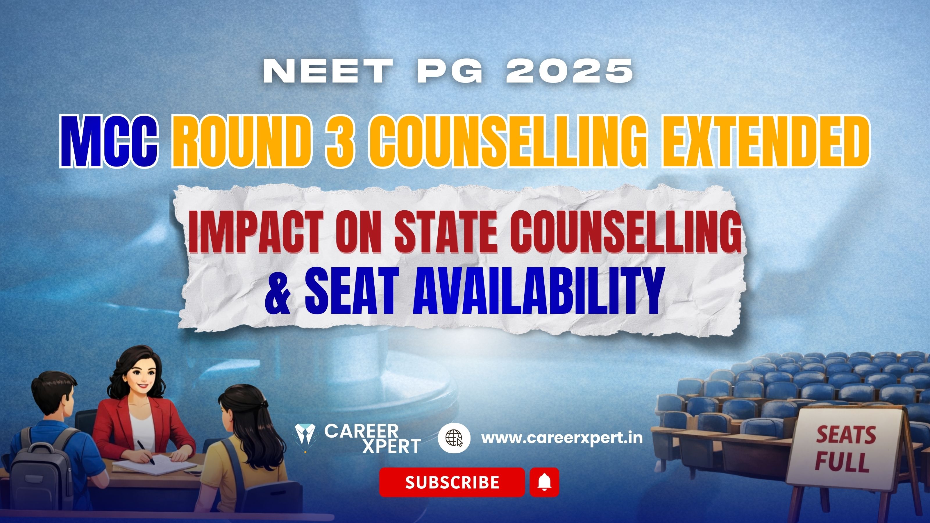 neet pg 2025 mcc round 3 counselling has been extended. check how the revised schedule may impact state counselling timelines, seat availability, and admission strategy for government and private colleges.